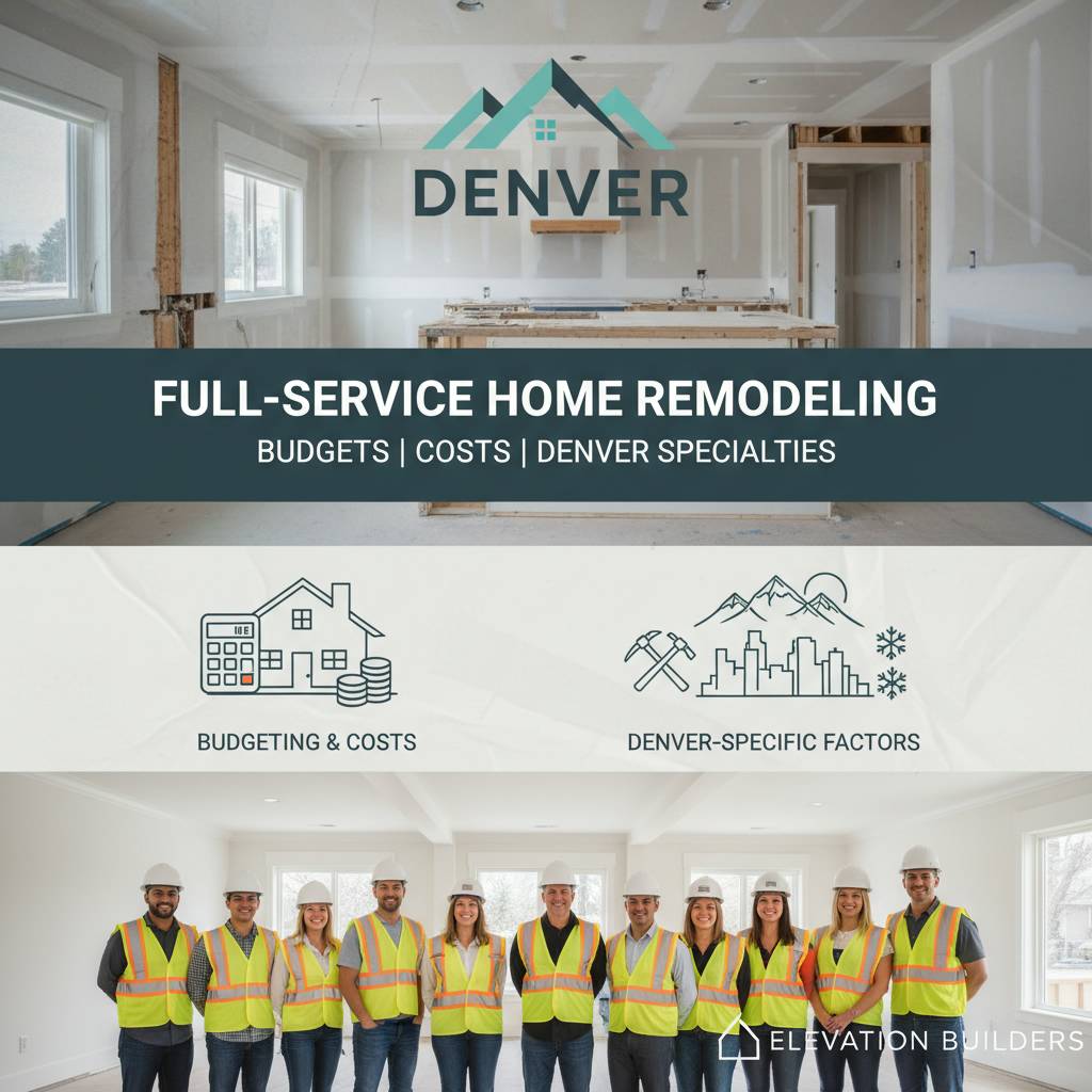 Budgeting, typical cost ranges, and where Denver-specific items affect price