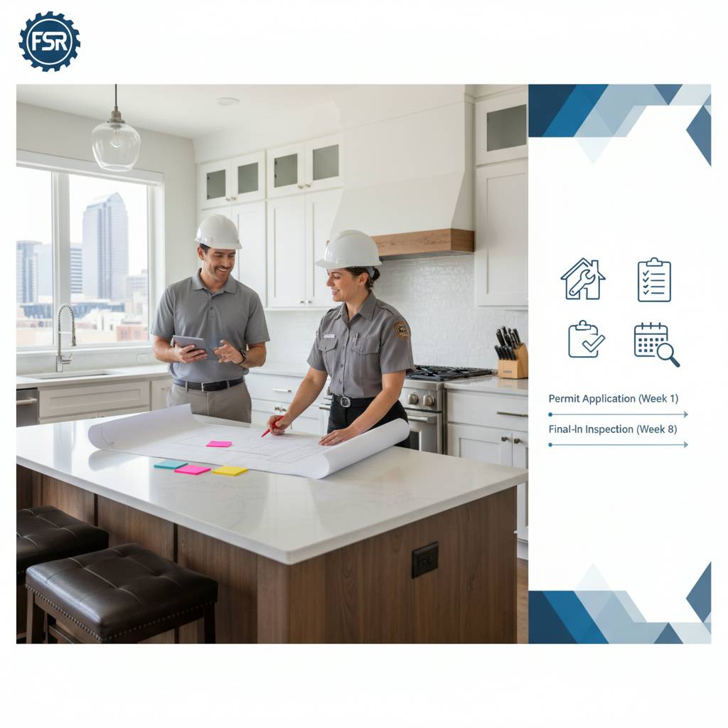 Real-world example: managing a kitchen remodel permitting timeline