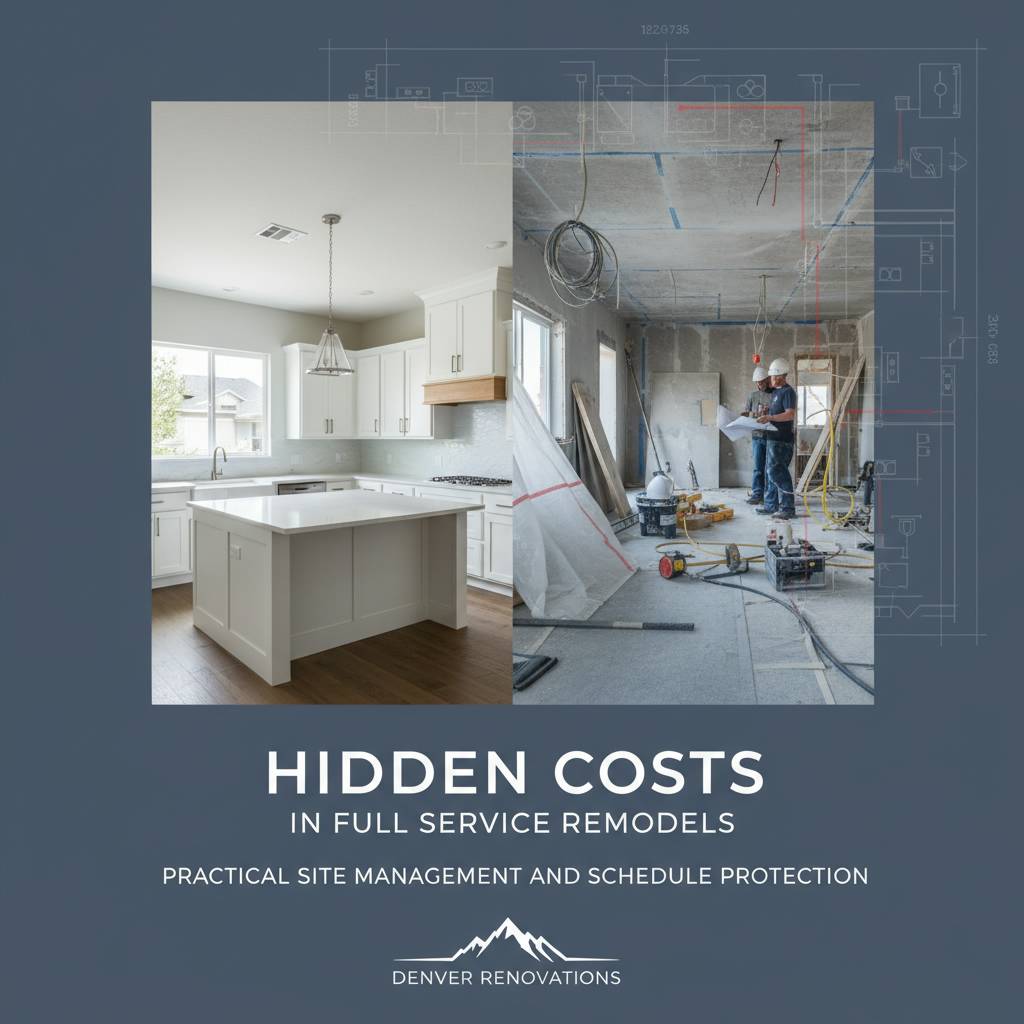 Practical site management and schedule protection