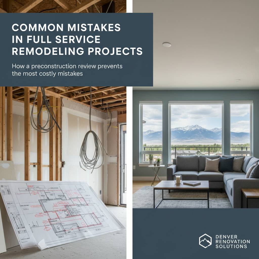 How a preconstruction review prevents the most costly mistakes