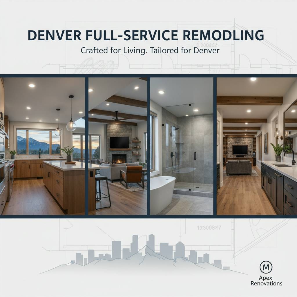 What Does Full Service Home Remodeling Include In Denver