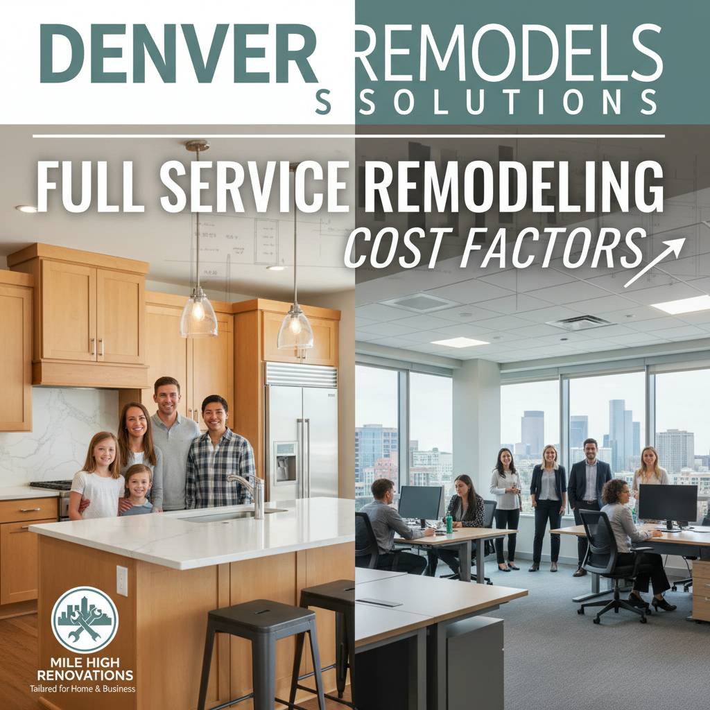 Cost Factors For Full Service Remodeling