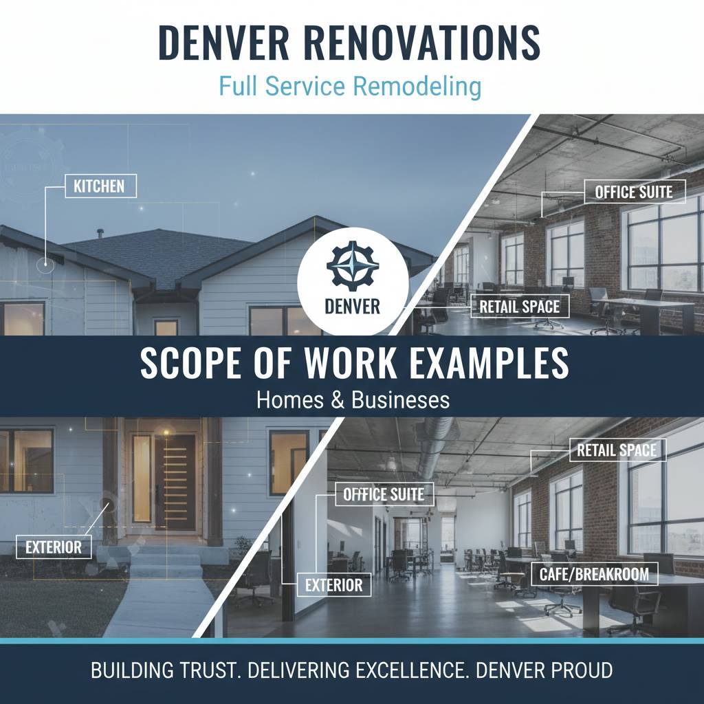 Full Service Remodeling Scope Of Work Examples